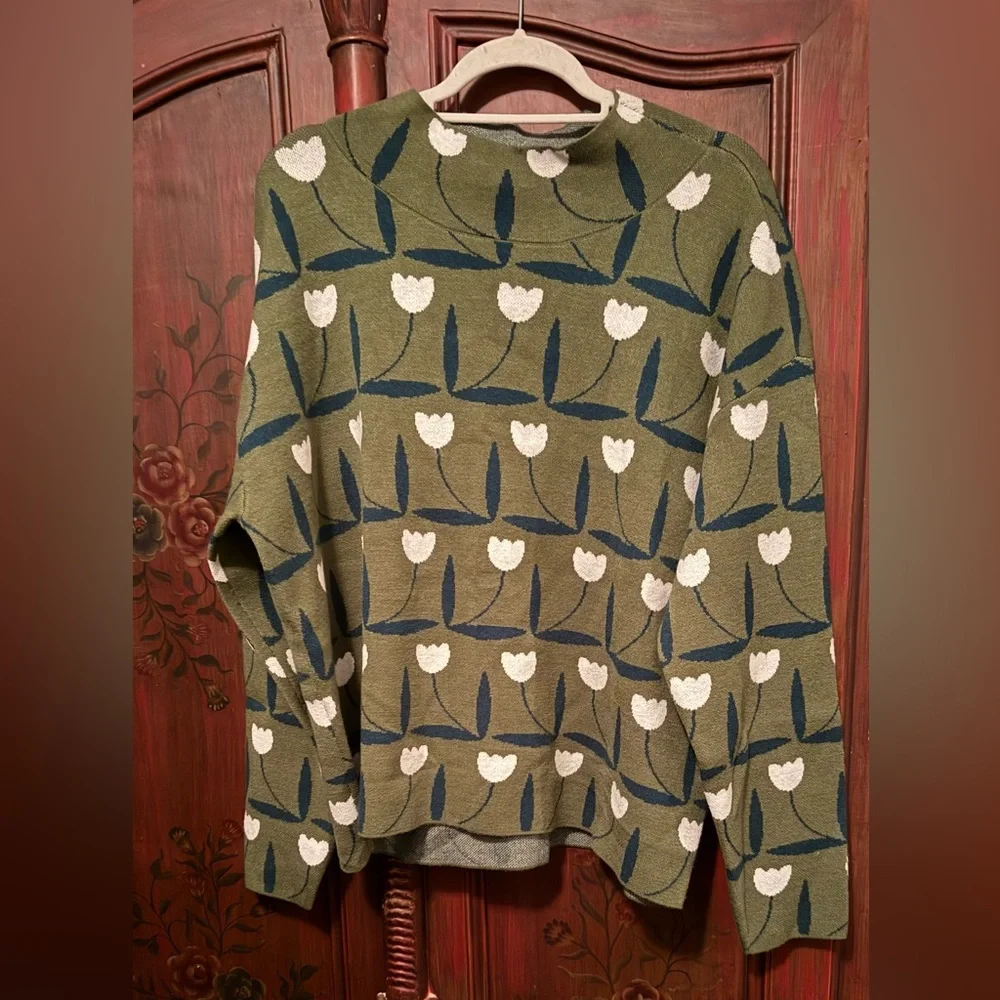 Anthropologie Numph Alis Tulip Sweater - Picture 2 of 4